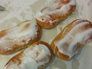 Filled with blueberries! at Zielona Micha in Poznan