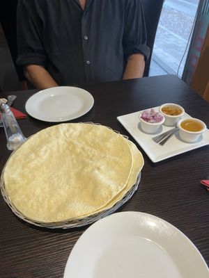 Vegan Papadam 🫓  at Delhi in Malmo