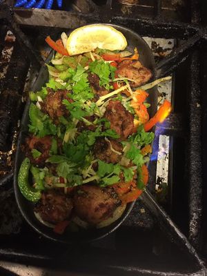 Vegan ch*cken tizlar at Delhi in Malmo