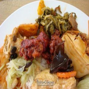 Dish 01  at Dharma Realm Guan Yin Sagely Monastery in Kuala Lumpur