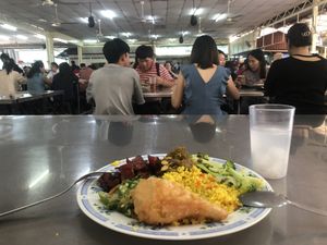Lunch  at Dharma Realm Guan Yin Sagely Monastery in Kuala Lumpur