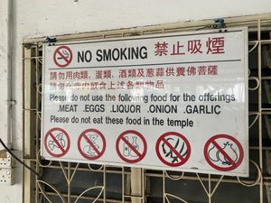 Vegan Fascists and all their Rules! Live and let Kill!  at Dharma Realm Guan Yin Sagely Monastery in Kuala Lumpur
