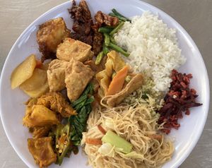 Less than 2 USD  at Dharma Realm Guan Yin Sagely Monastery in Kuala Lumpur
