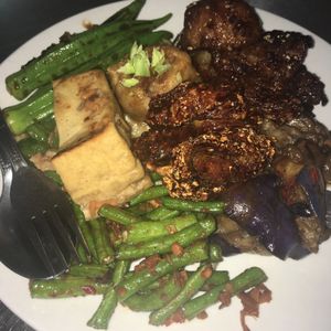 All dishes were unbelievably delicious! at Dharma Realm Guan Yin Sagely Monastery in Kuala Lumpur