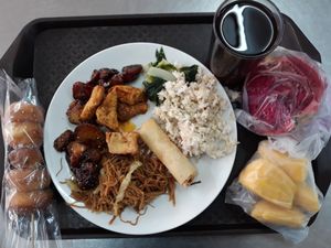 All this cost 14rm at Dharma Realm Guan Yin Sagely Monastery in Kuala Lumpur