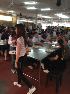 Dining area  at Dharma Realm Guan Yin Sagely Monastery in Kuala Lumpur