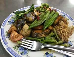 My Tuesday lunch  at Dharma Realm Guan Yin Sagely Monastery in Kuala Lumpur