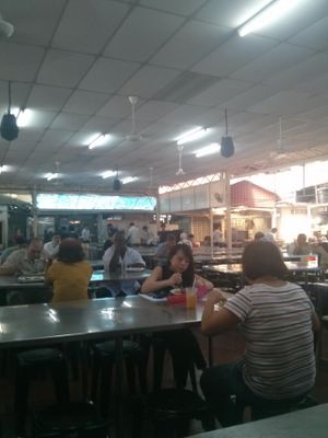 food court at Dharma Realm Guan Yin Sagely Monastery in Kuala Lumpur