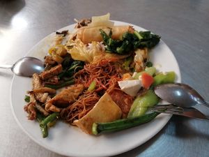 Veg rice.. at Dharma Realm Guan Yin Sagely Monastery in Kuala Lumpur