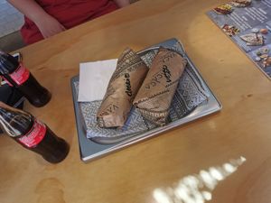 Burritos at VACA in Aalborg