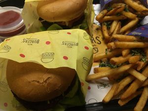 vegan burgers at WeDoBurgers in Aalborg