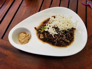 Gado gado at The Guava Limb in San Ignacio