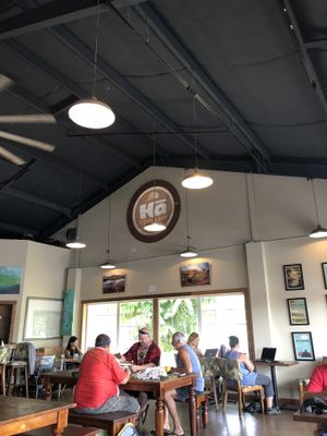 Interior at Ha Coffee Bar in Lihue