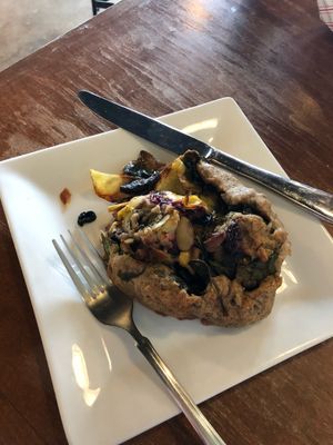 Vegan Savory Pastry- Interesting flavors  at Ha Coffee Bar in Lihue