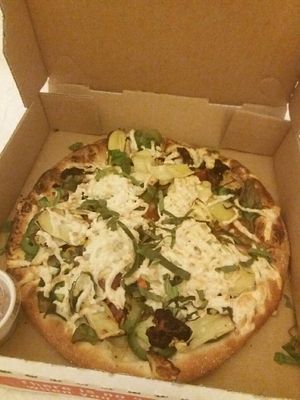 pandoras box pizza at Extreme Pizza in Arlington