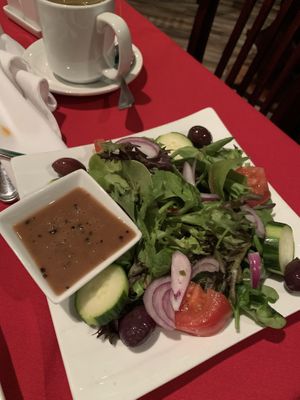 Salad at Leona & 3 Brothers in Lynbrook