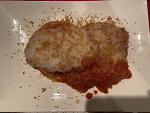 “Chicken” Parmesan at Leona & 3 Brothers in Lynbrook