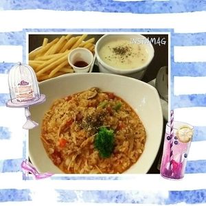義式燉飯    黃金脆薯  玉米濃湯 at Xiang Zuo Xiang You - ID Pasta in Kaohsiung