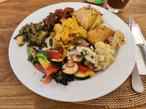 Buffet at The Sacred in Zurich