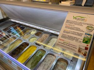 Vegan gelato at The Sacred in Zurich