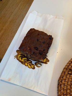 Carrot cake at The Sacred in Zurich