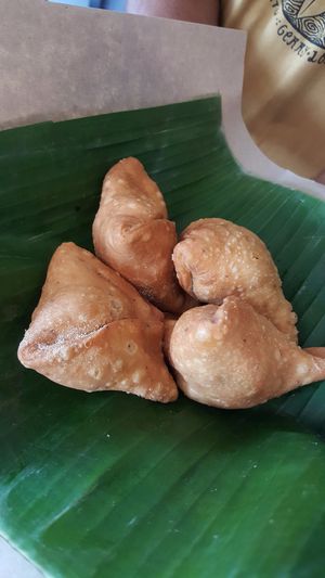 Delicious Samosas!  at Vedic Kitchen  in Kerobokan Kelod