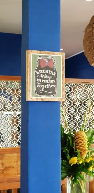 Kitchens bring families together. at Vedic Kitchen  in Kerobokan Kelod