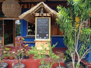Front entrance of Vedic kitchen at Vedic Kitchen  in Kerobokan Kelod
