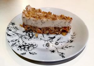 Carrot cake "Kaya" at Kaya Vegan Foods in Surbiton