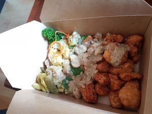 Crispy Chickin' at Kaya Vegan Foods in Surbiton