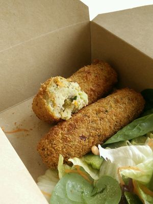 Potato Croquettes  at Kaya Vegan Foods in Surbiton