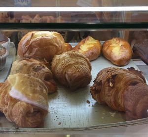 Croissants salats vegans at Santa Clara Bakery  in Barcelona