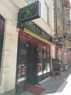 Entry at Amici in Oerebro