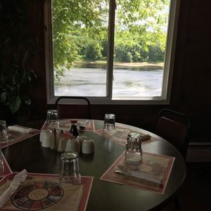 view at Lucky Garden in Hallowell