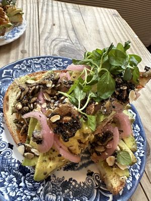 The caterpillar   at The Harbinger Cafe & Bakery in Charleston