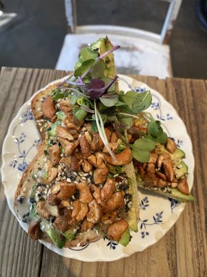 Avocado toast   at The Harbinger Cafe & Bakery in Charleston