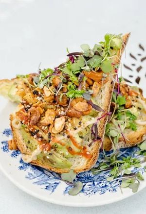 Avocado toast  at The Harbinger Cafe & Bakery in Charleston