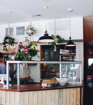 Inside  at The Harbinger Cafe & Bakery in Charleston