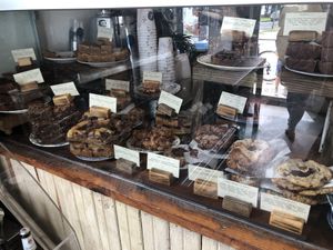 All vegan! 😍 at The Harbinger Cafe & Bakery in Charleston