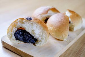 Sesame bun at LN Fortunate Coffee - Cemara Asri in Medan