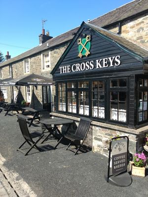 looking lovely at Cross Keys Inn in Selkirk