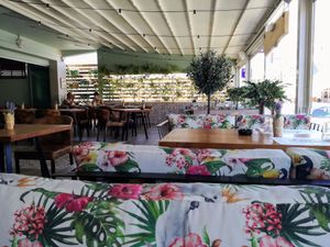 Inside/Outside ( Sliding roof) at Carpe Diem in Zakynthos