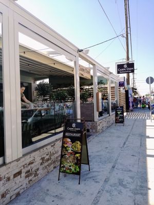 The entry at Carpe Diem in Zakynthos