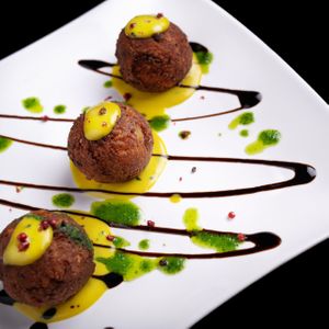 TOMATO BALLS at Peppermint Fresh Kitchen in Zakynthos