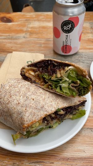 Peanut slaw wrap at My Deli Love  in Berlin