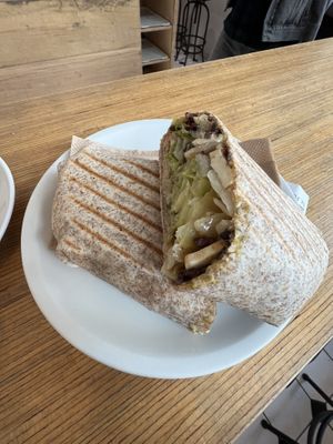 Tofu rice and peanut slaw wrap  at My Deli Love  in Berlin