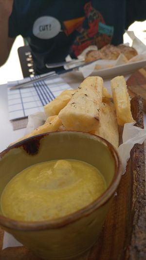Yuca frita at Mama's Picanteria in Sitges