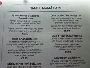 More veg food at Mama's Picanteria in Sitges