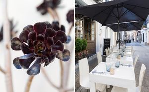 Summer terrace at Mama's Picanteria in Sitges