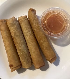 Fried Veggie Egg Rolls Vegan  at Thai Mii Up Cuisine in Irondequoit